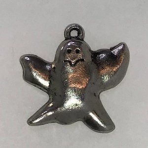 Pewter Halloween Ghost Charm
